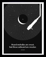 John Keats - Melodies Black Box Frame