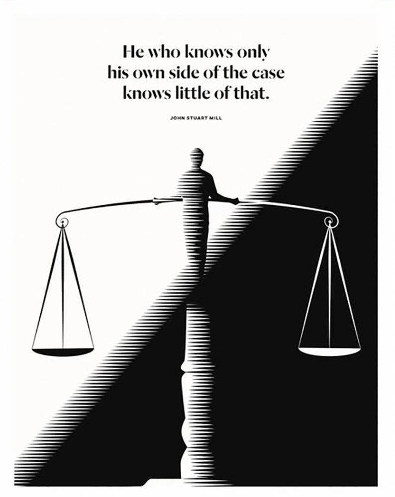 John Stuart Mill - He Who Knows Unframed