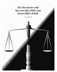 John Stuart Mill - He Who Knows Unframed