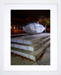 Belfast - The Big Fish White Frame