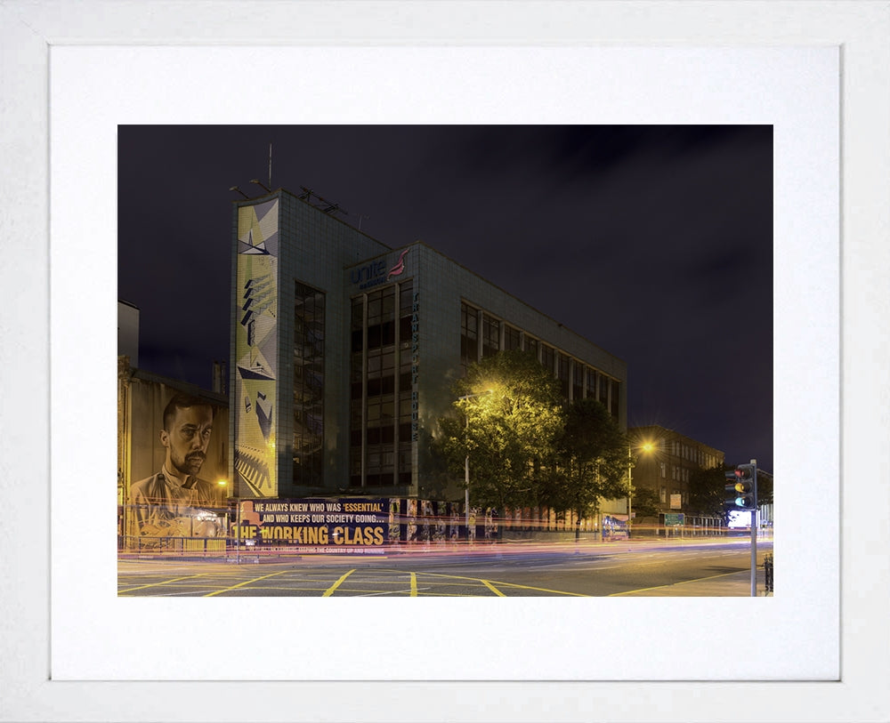 Belfast - Transport House White Frame