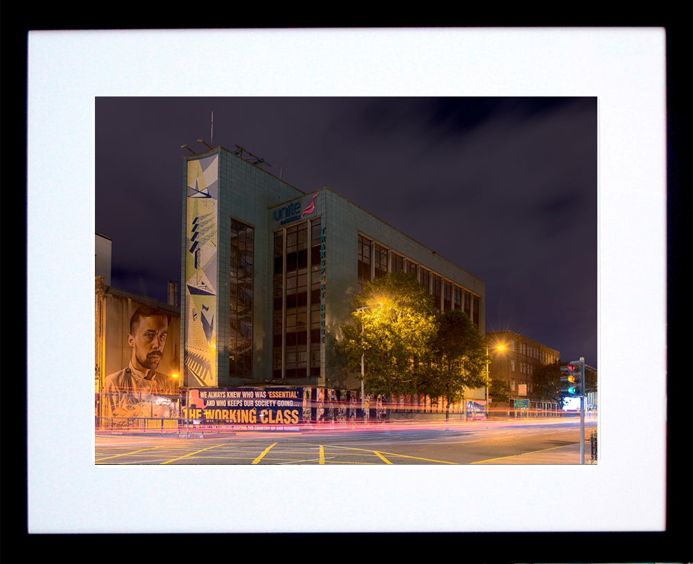 Belfast - Transport House Black Frame