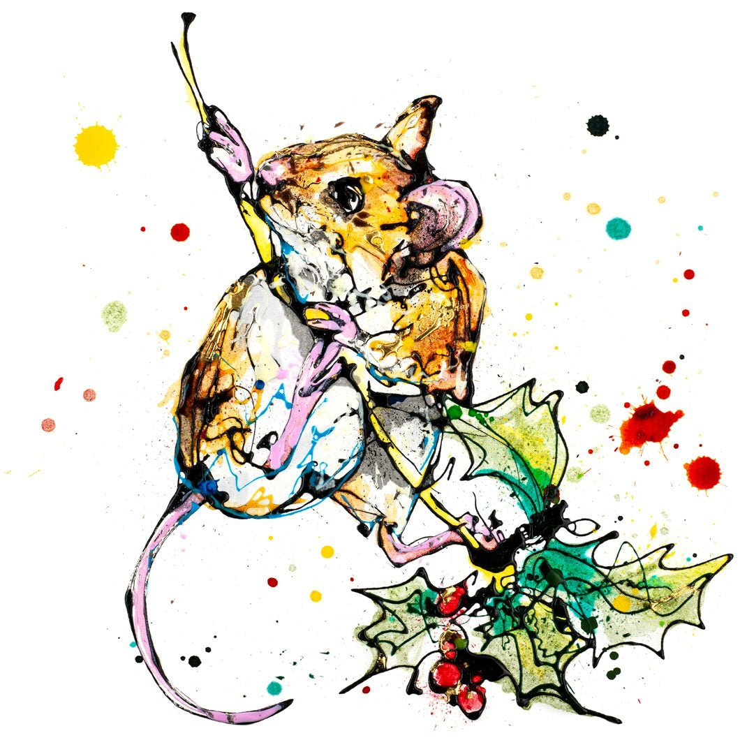 Print Open Edition Floral - Just Hanging Around-30 x 30-Unframed