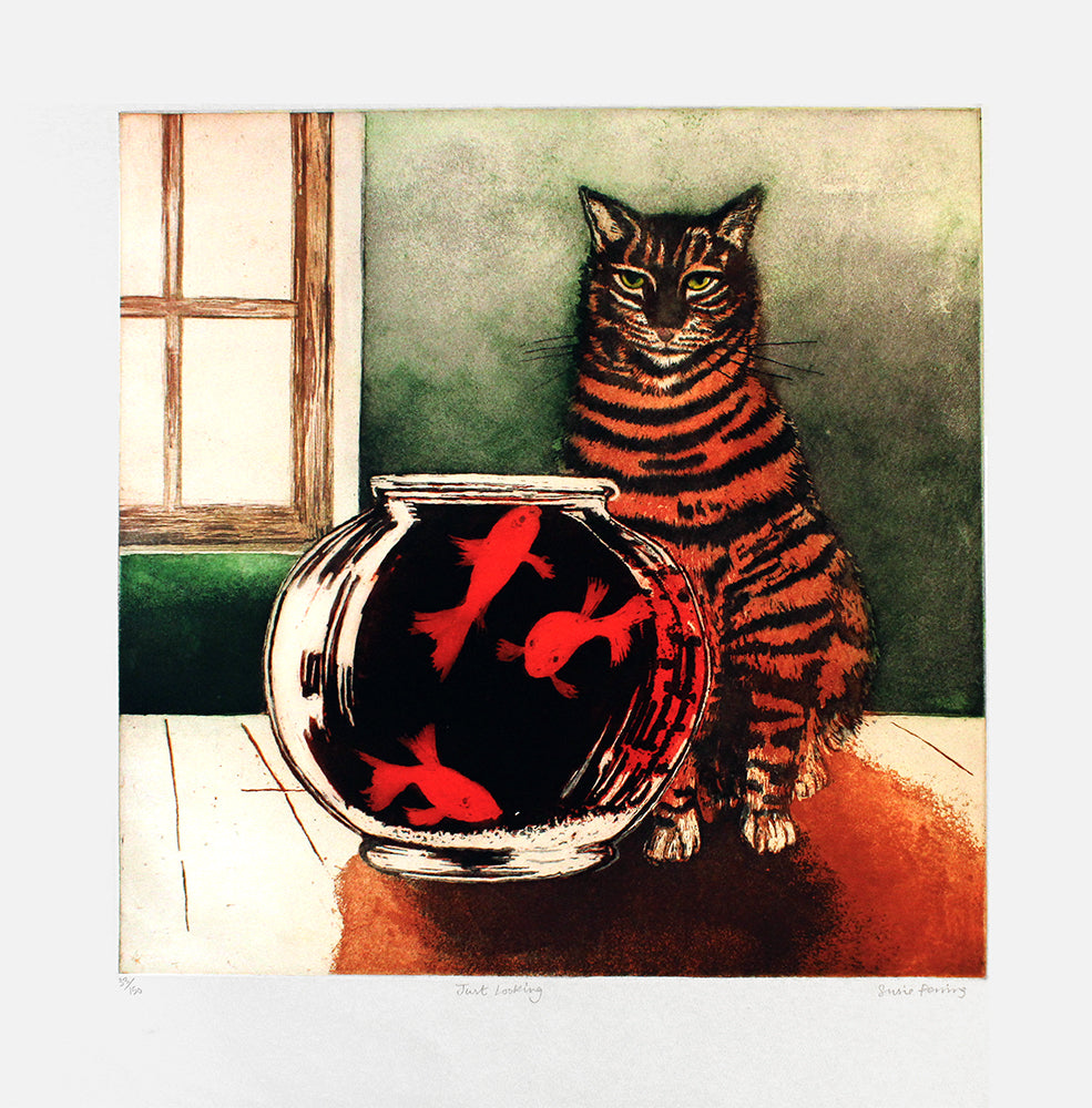 Just Looking Unframed