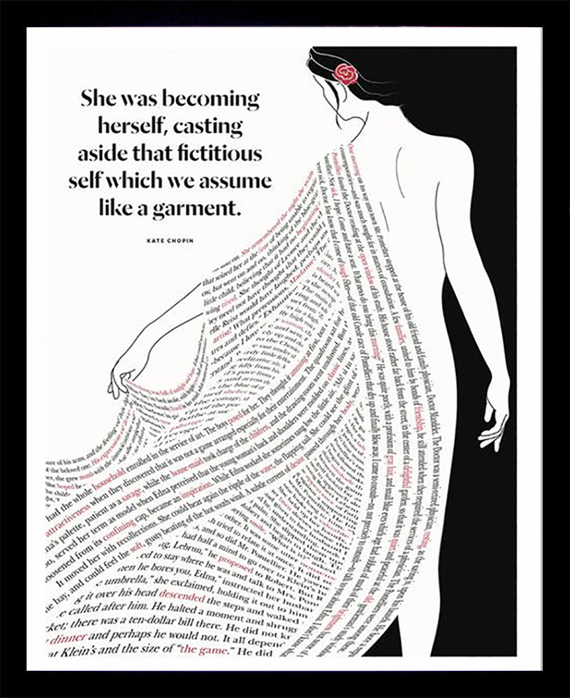 Kate Chopin - Garment Black Box Frame