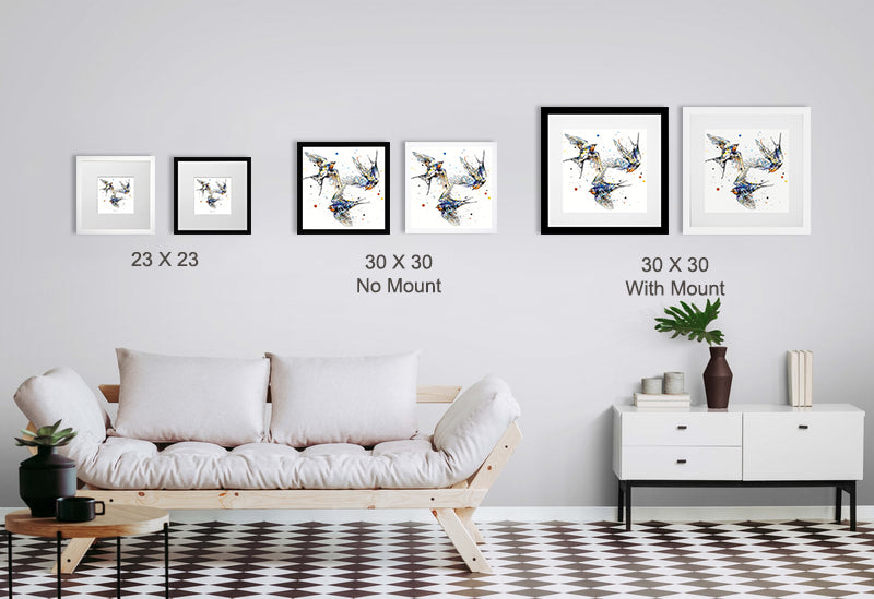 Print Open Edition Floral - Nesting