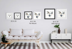 Print Open Edition Floral - Nesting