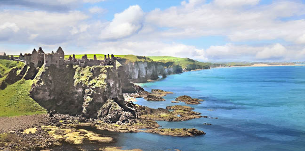Co Antrim - Dunluce Castle to Portrush