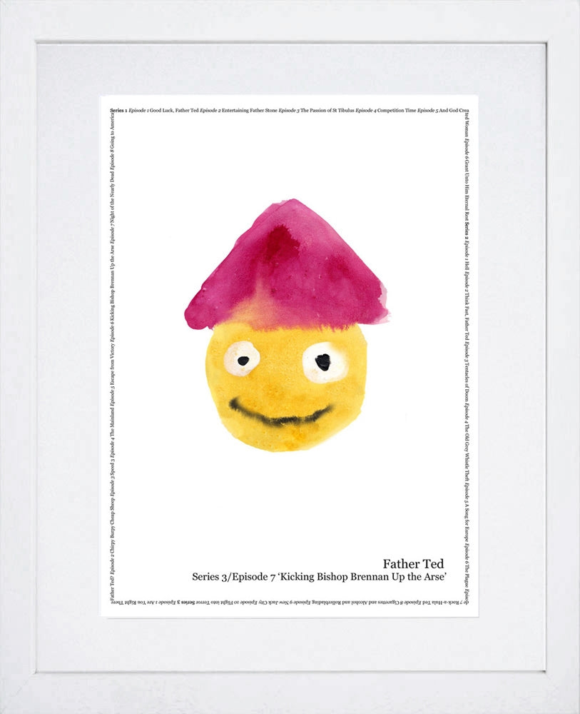 Father Ted - Series 3 Episode 7 - Kicking Bishop Brennan Frame White