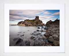Co Antrim - Kinbane Castle Frame White