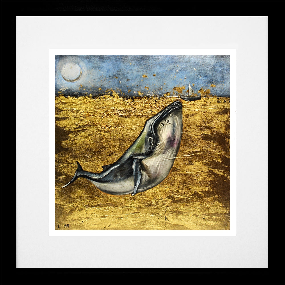 Original - Kindred Spirits - Black Box Frame (With Mount)