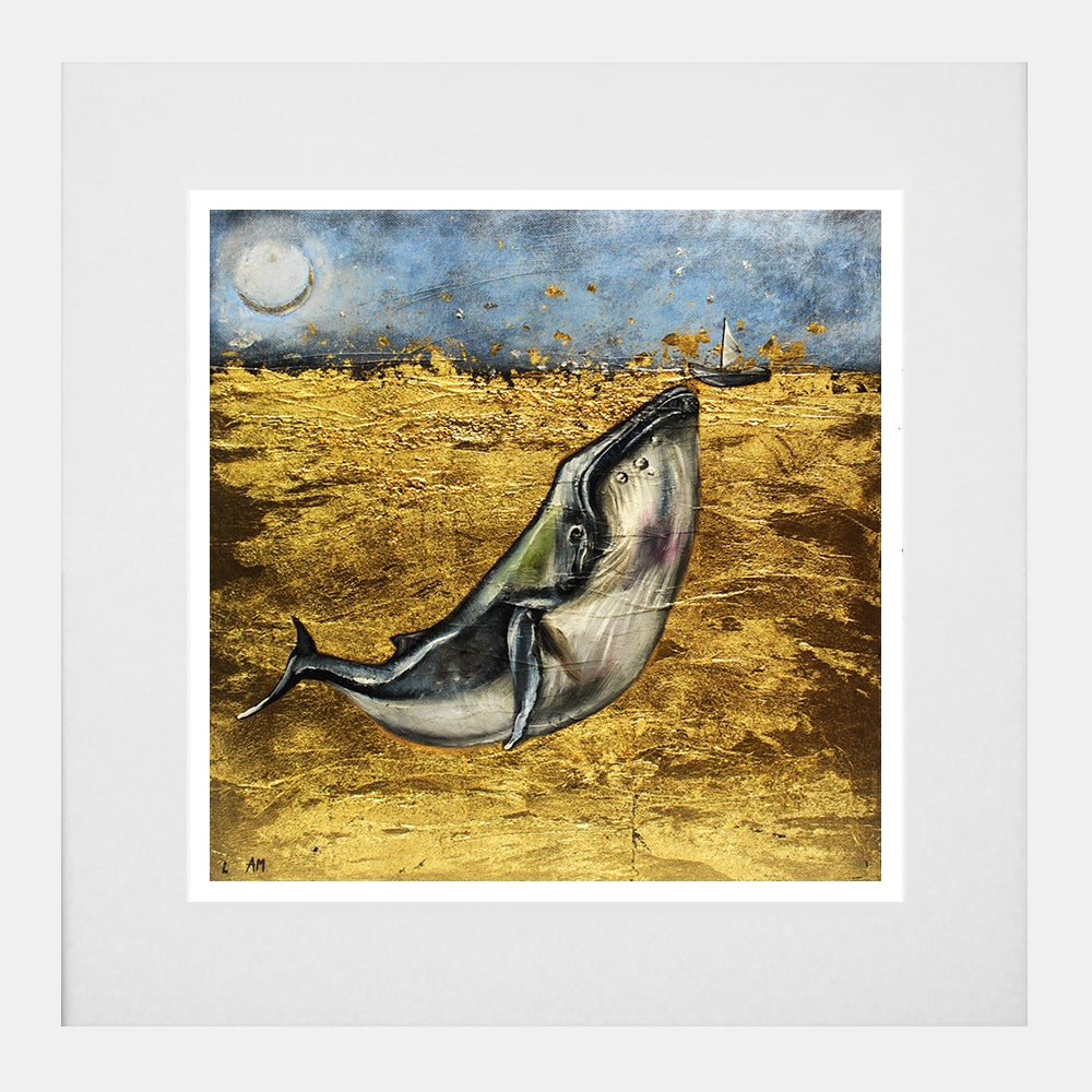 Original - Kindred Spirits - White Box Frame (With Mount)