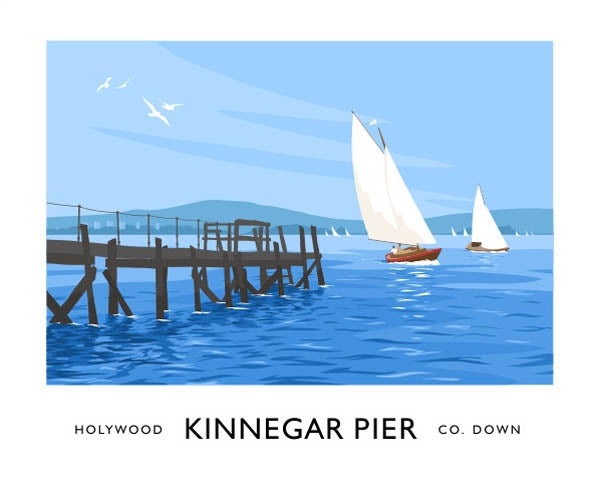 Co Down - Holywood Kinnegar Pier Unframed 70x50