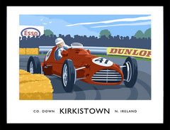 Sport - Kirkistown Frame Black 70x50