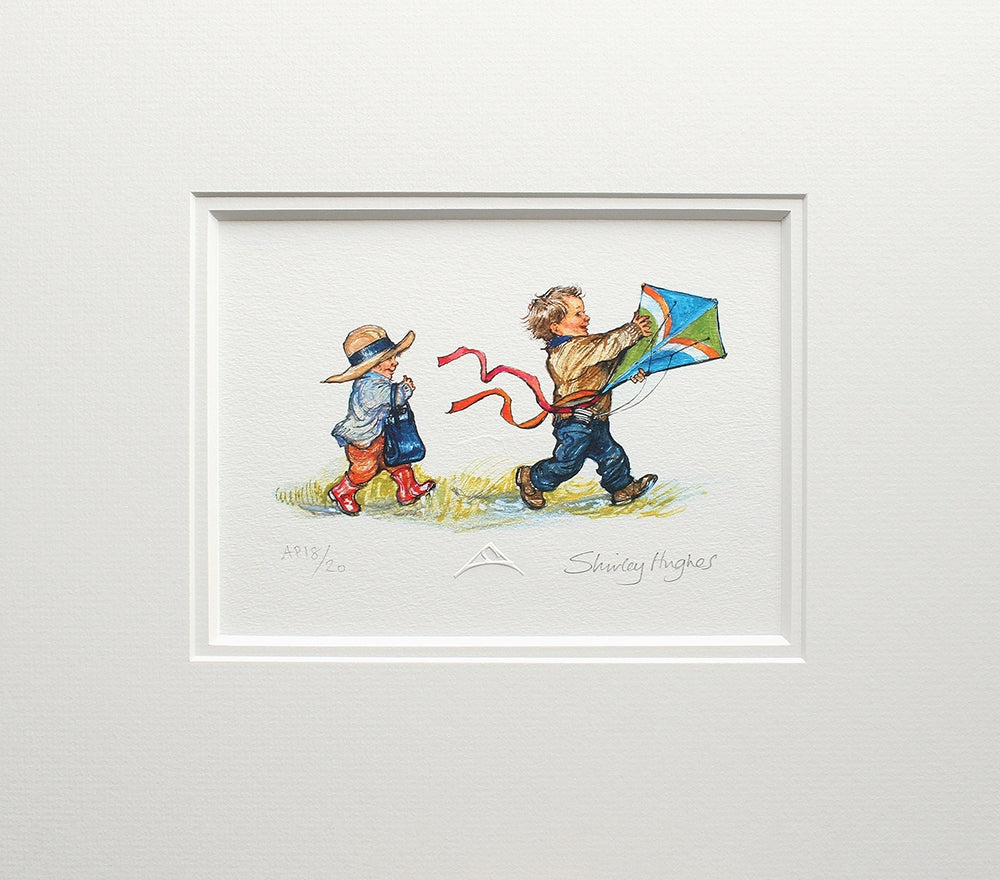 Kite Flying Artist Proof Unframed