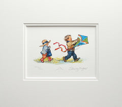 Kite Flying Artist Proof Unframed