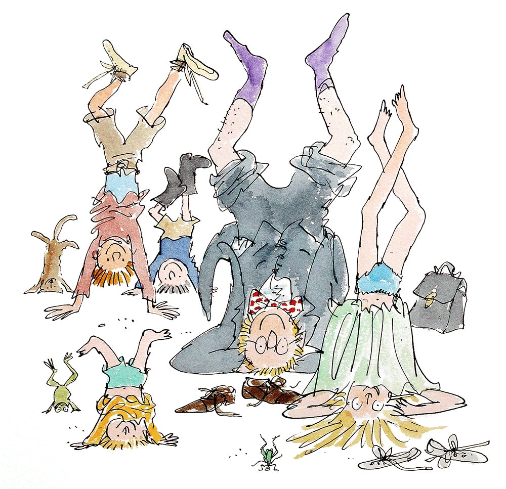 Quentin Blake Signed - L Is For Legs Artist Proof