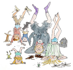 Quentin Blake Signed - L Is For Legs Artist Proof