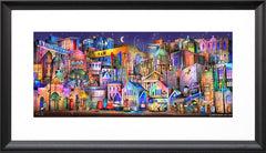 Dream Series Belfast - Lagan Lagoon-81 x 33-Black Scoop Frame