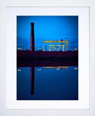 Belfast - Lagan Reflection Frame White