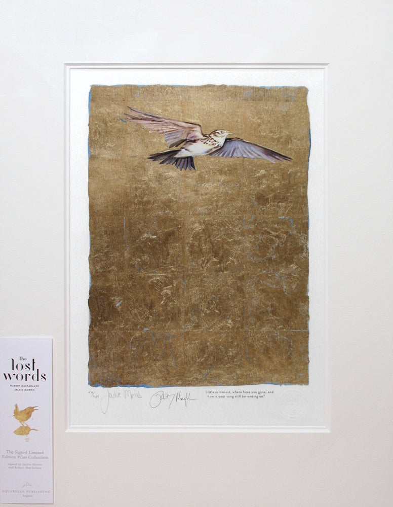 The Lost Words - Lark Unframed