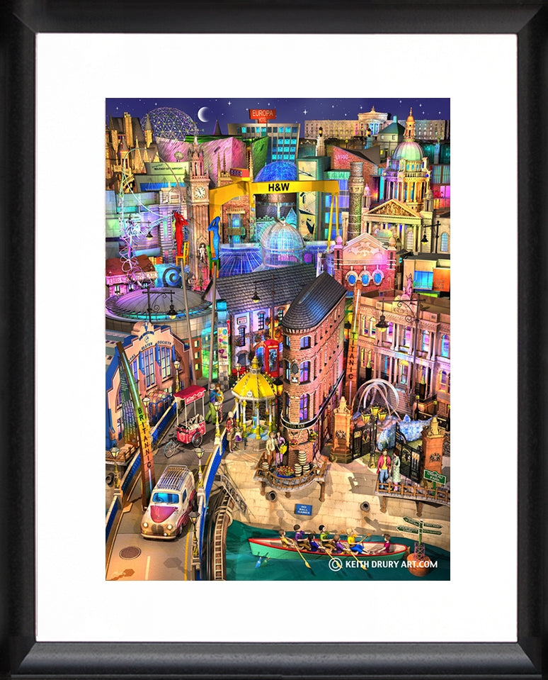 Dream Series Belfast - Lazy Lagan Days (FF) 56x76