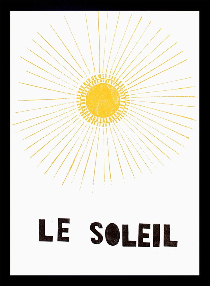 Original - Le Soleil Black Frame