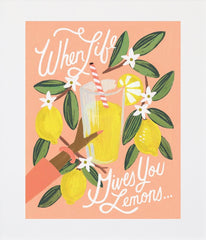 Lemons to Lemonade Unframed