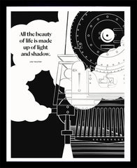 Leo Tolstoy - Beauty Black Box Frame