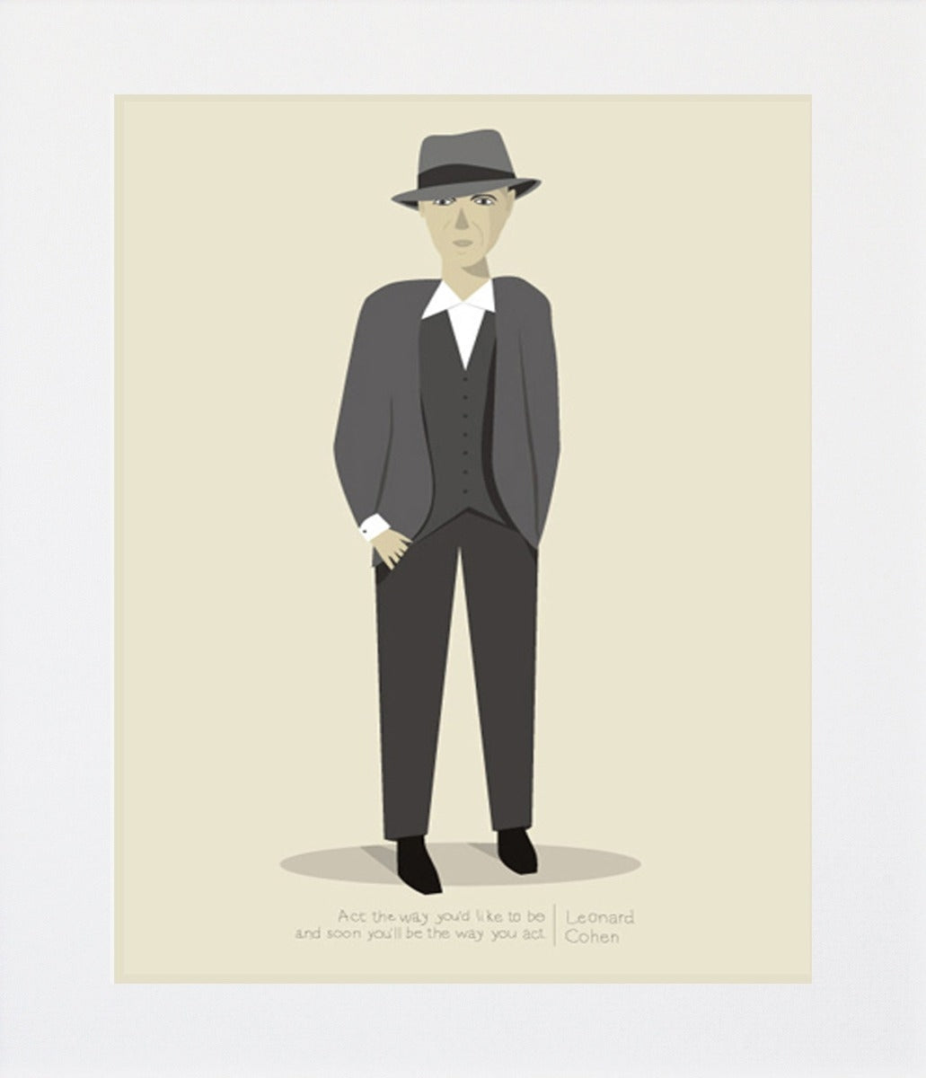 Leonard Cohen Unframed