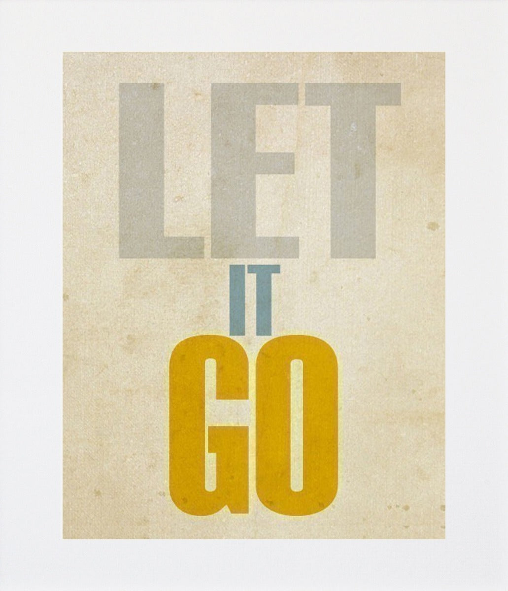 Let It Go Unframed