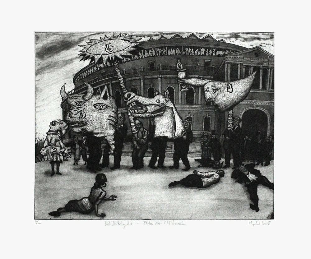 Chelsea Arts Club Procession Unframed