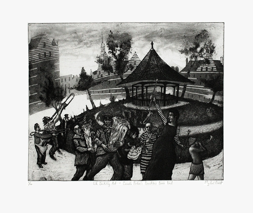 Cornelia Parker's Breathless Brass Band Unframed