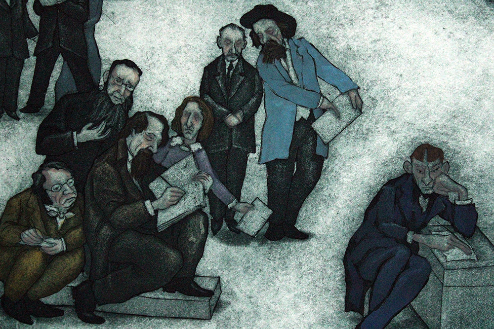 Life Imitating Art Series - The Reading Room