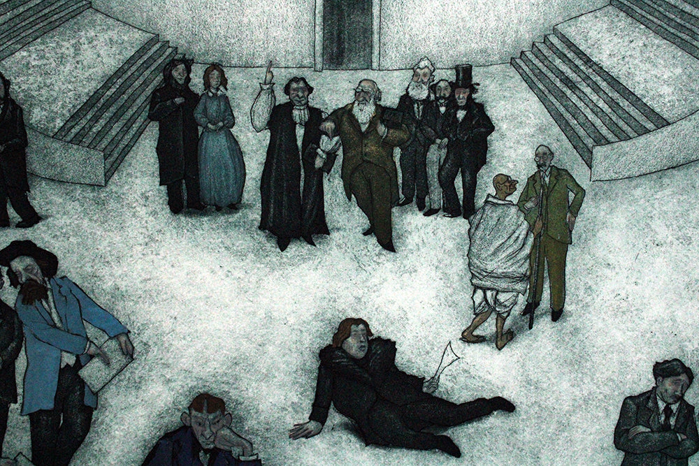 Life Imitating Art Series - The Reading Room