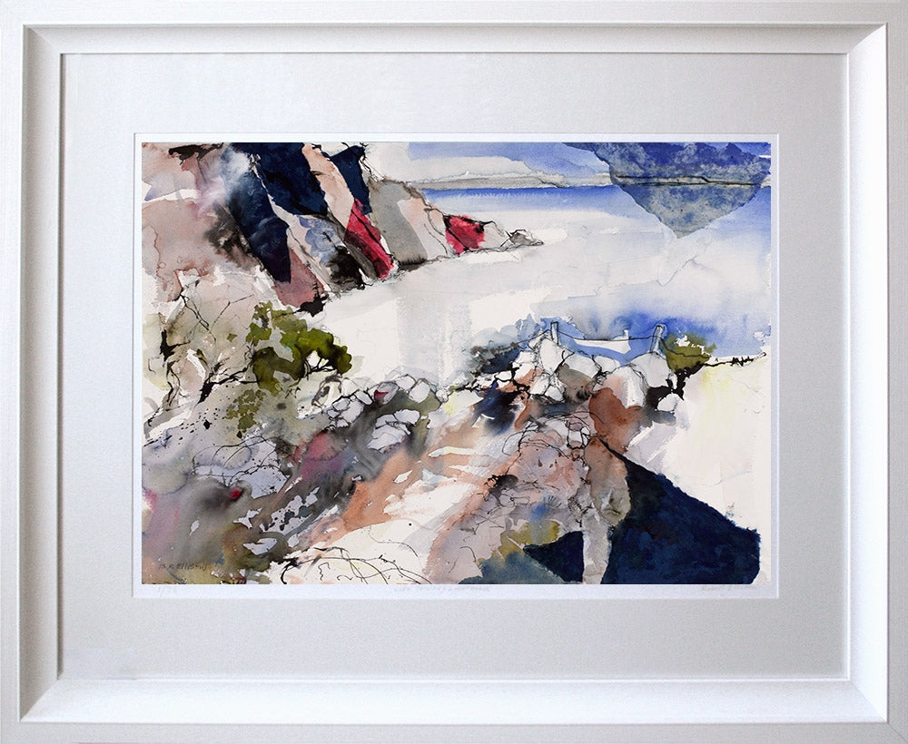 Light On The Headland Framed