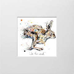 Print Open Edition Animals - Like The Wind-12 x 12-Unframed