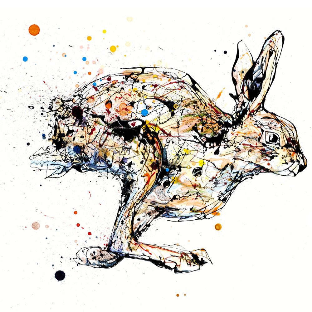 Print Open Edition Animals - Like The Wind