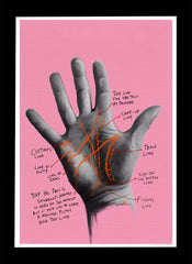 Lines - Flat Black Frame