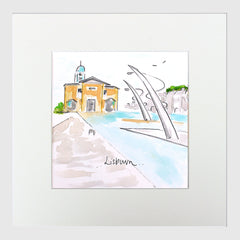 Lisburn - White Frame
