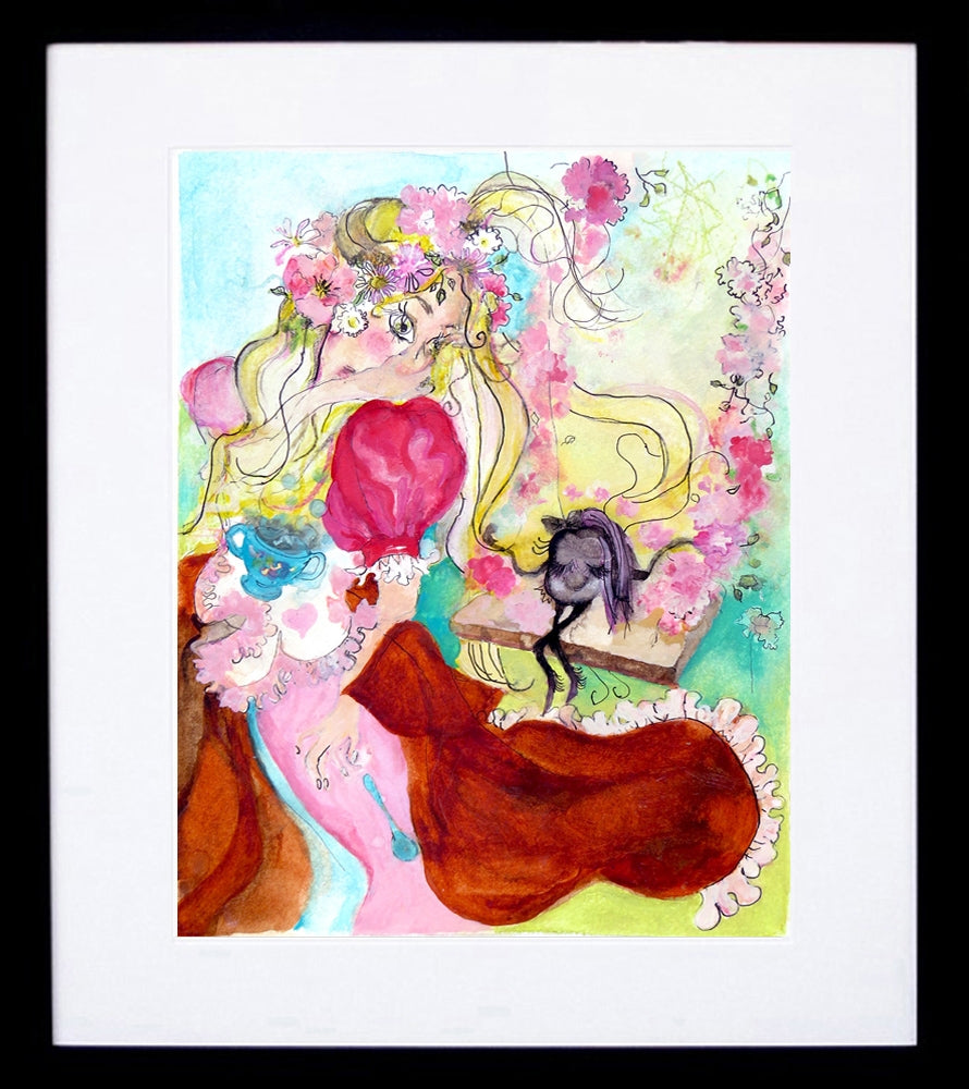 Little Miss Moffet II Frame Black