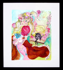 Little Miss Moffet II Frame Black