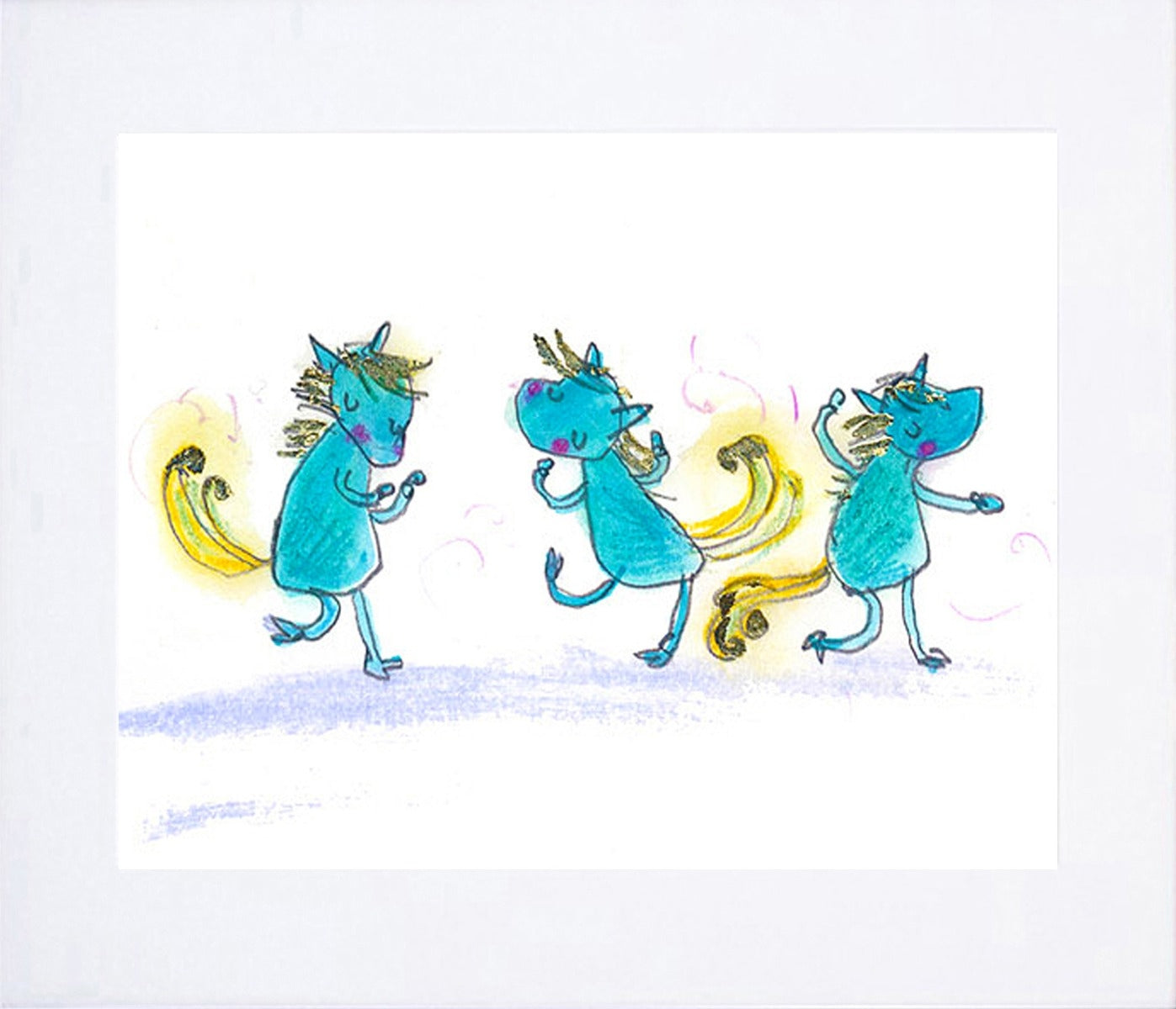 Little Horses Unframed