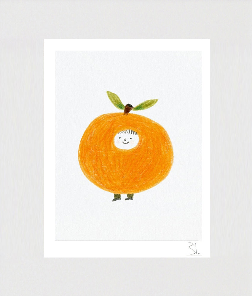 Little Orange Unframed