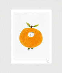 Little Orange Unframed