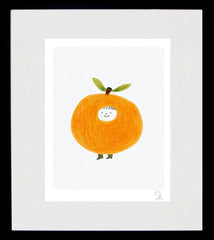 Little Orange Black Frame
