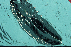 Lino Print - Lobster