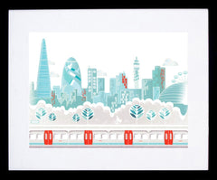 London Landscape Frame Black 18x25