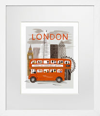 London World Traveller White Frame