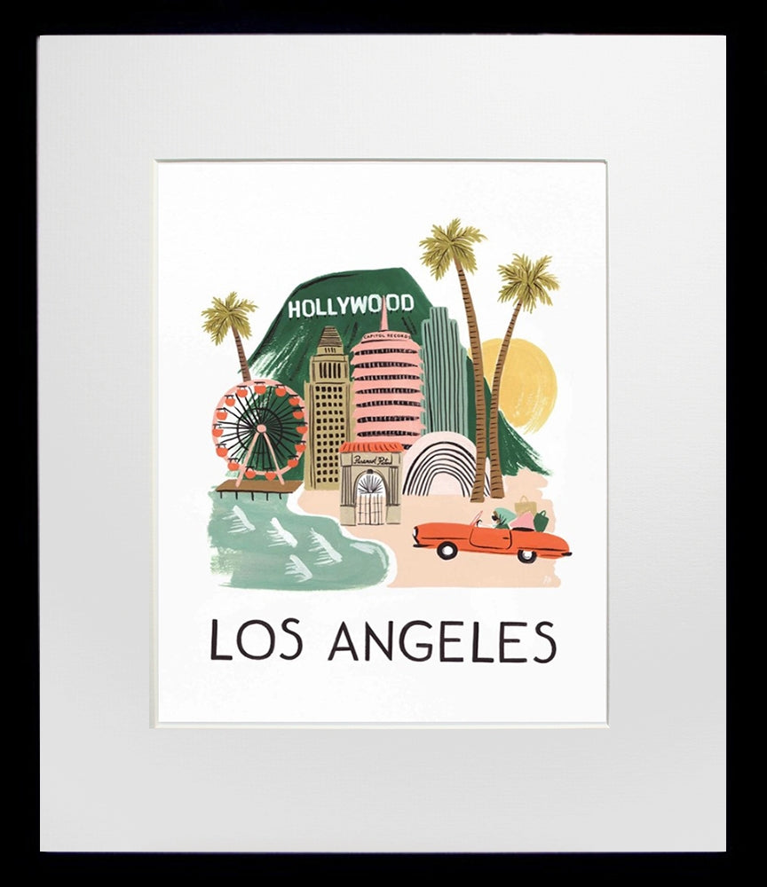 Los Angeles Black Frame
